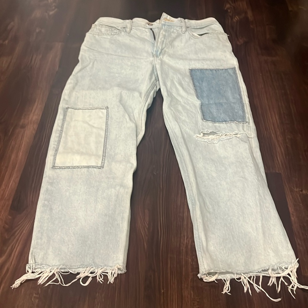 urban outfitters BDG patchwork jeans